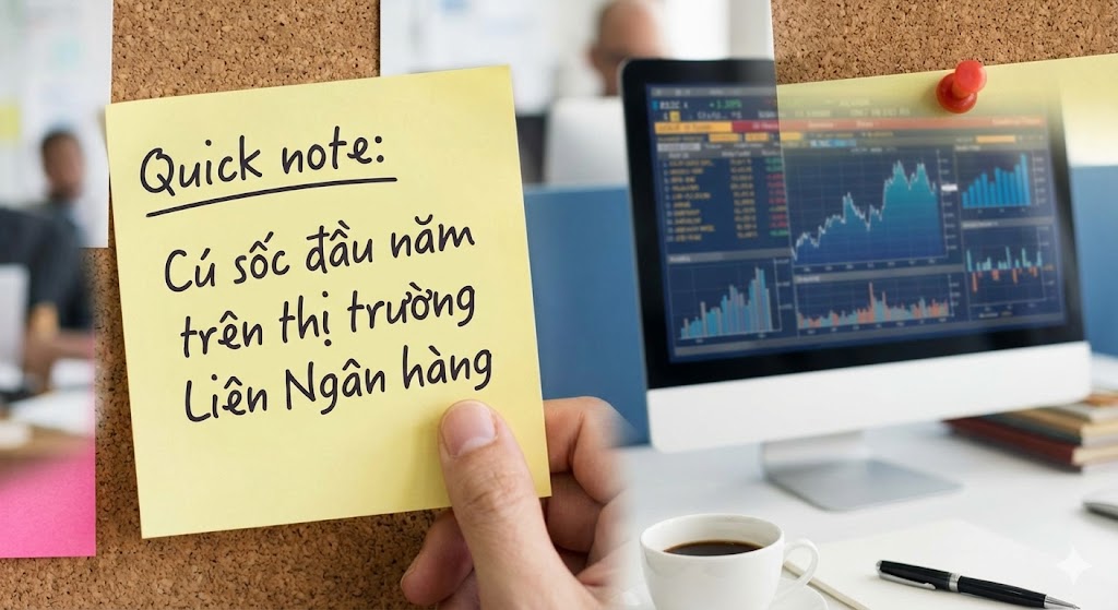 Quick note: Cú sốc đầu năm trên thị trường Liên Ngân hàng